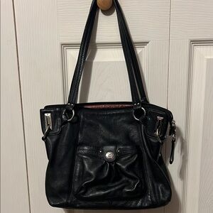 Stone Mountain Genuine Leather Handbag